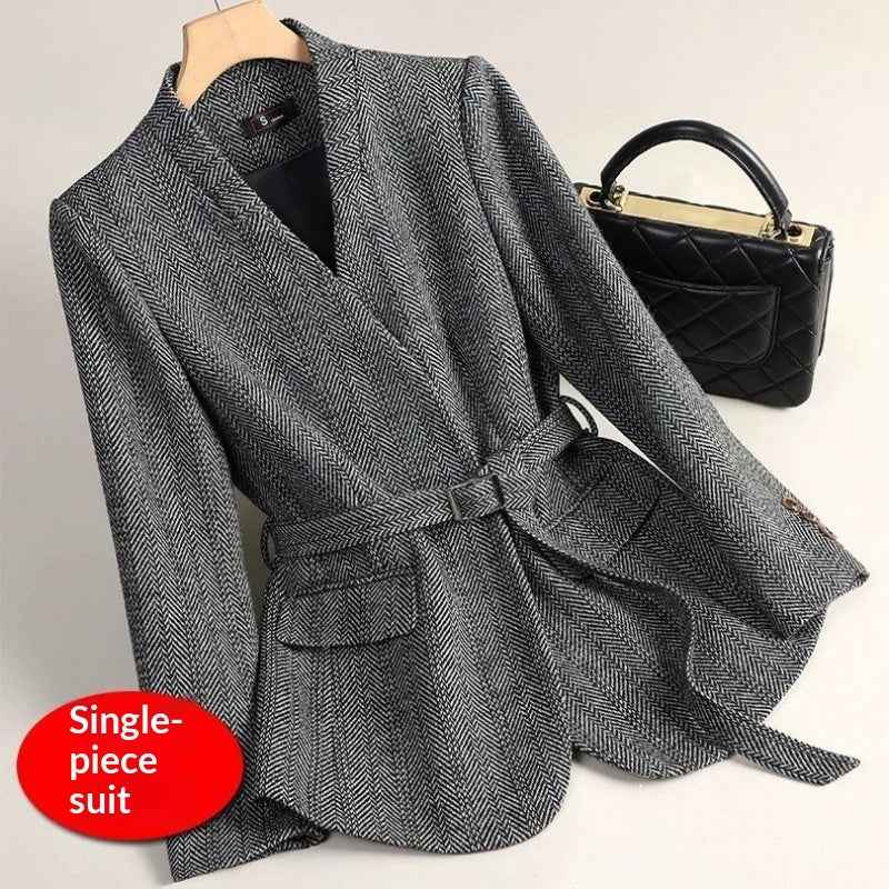 Sophisticated Wool Blazer For Women