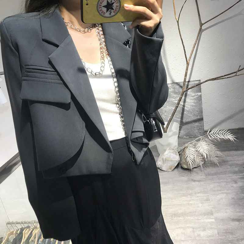 Elegant Versatile Short Blazer For Women