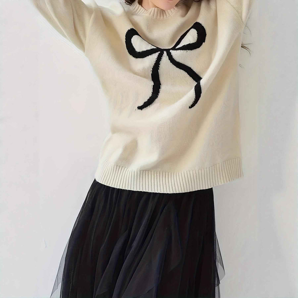 Womens New Fallwinter Korean-style Outfit Long-sleeve Top