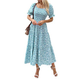 Long Cake Dress Casual Resort Wear For Women