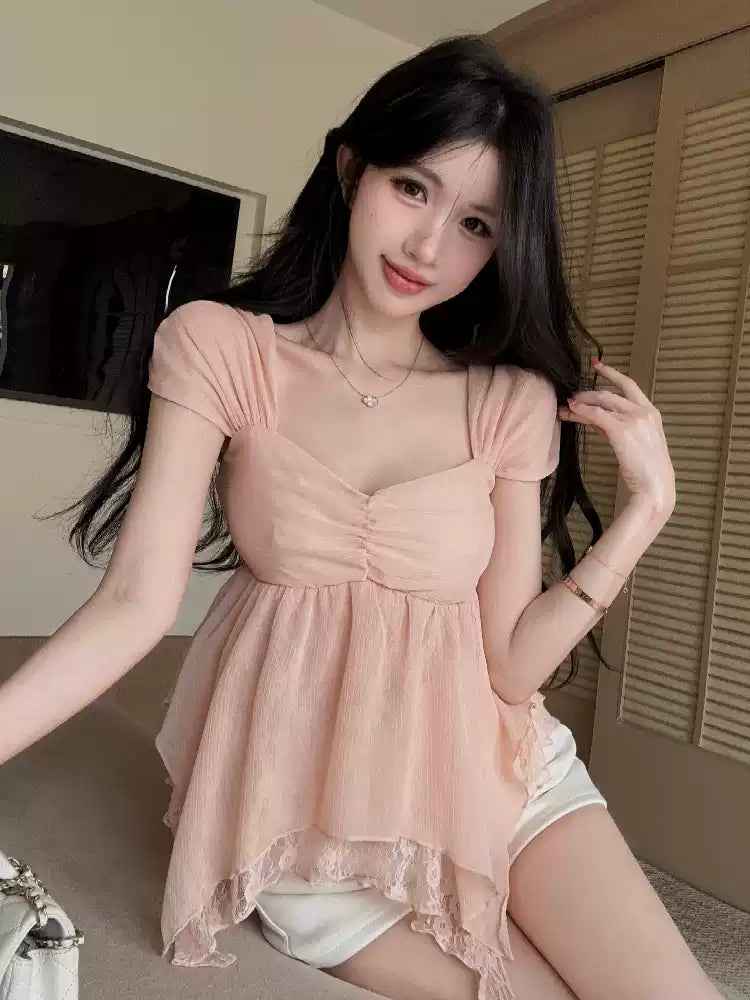 Summer New-style Fashionable Womens Blouse