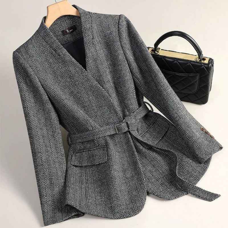 Sophisticated Wool Blazer For Women