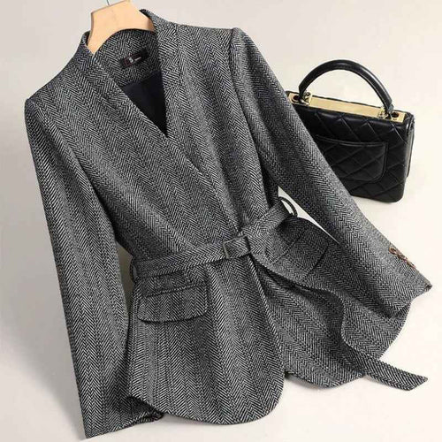 Sophisticated Wool Blazer For Women