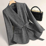 Sophisticated Wool Blazer For Women