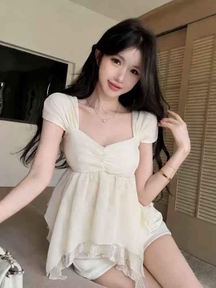 Summer New-style Fashionable Womens Blouse