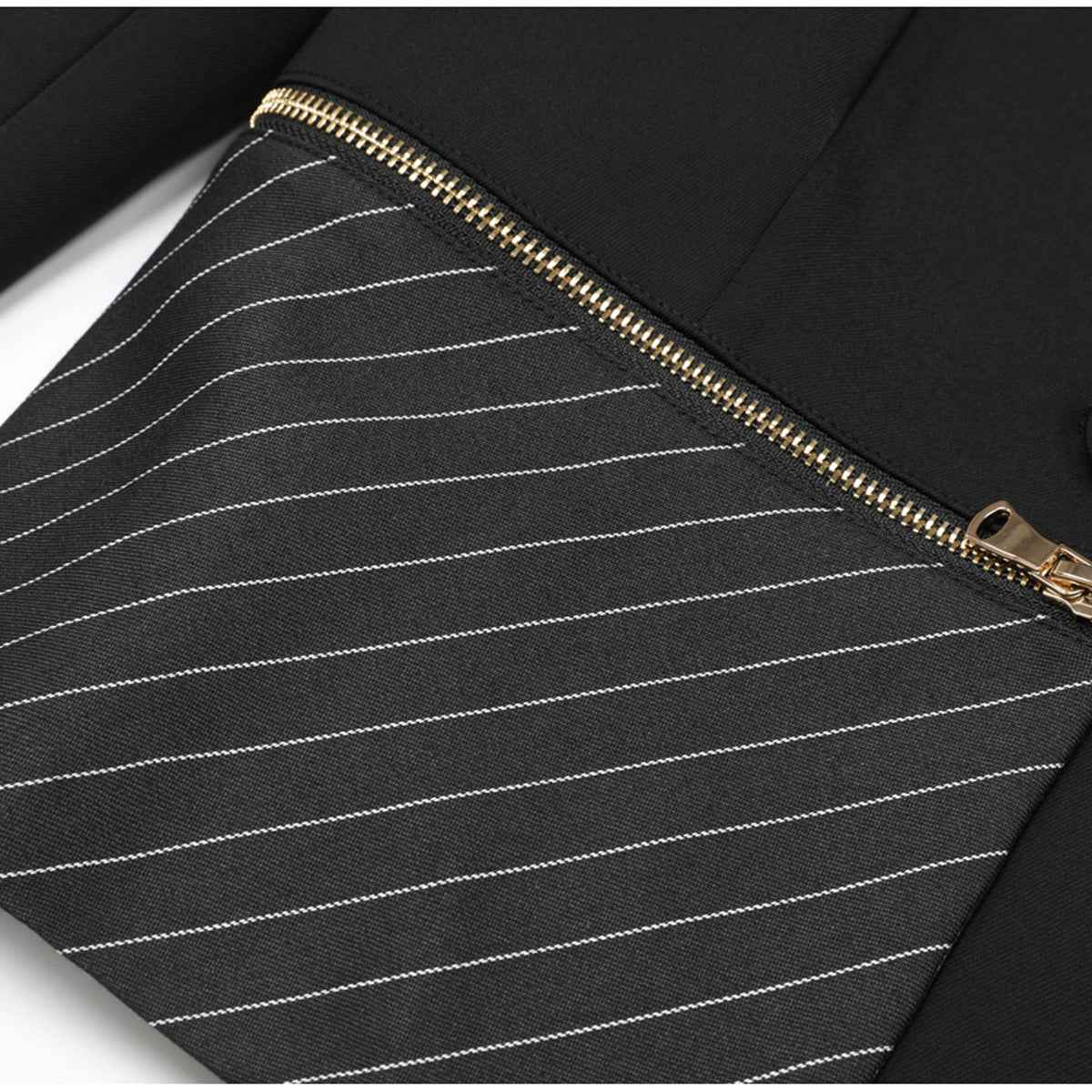 Springautumn Fashionable Patchwork Blazer For Women