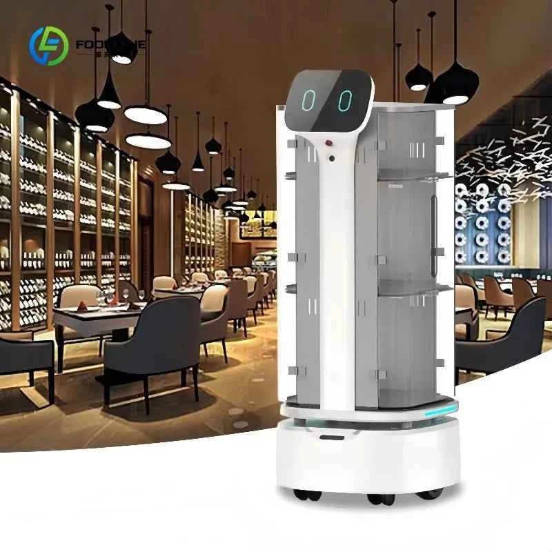 Custom Commercial Delivery Robot Intelligent Waiter Service For Restaurant