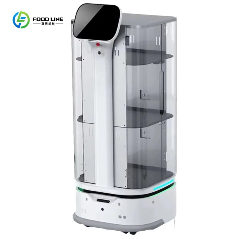 Custom Commercial Delivery Robot Intelligent Waiter Service For Restaurant