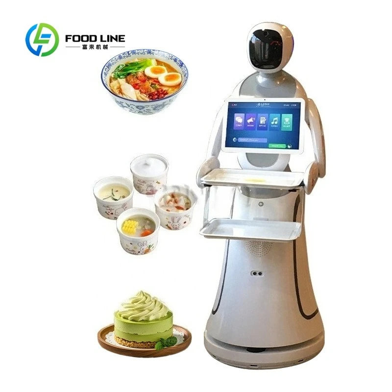Customized Autonomous Obstacle Avoidance Restaurant Delivery Robots / Serving Robot / Waiter Robot for Restaurants