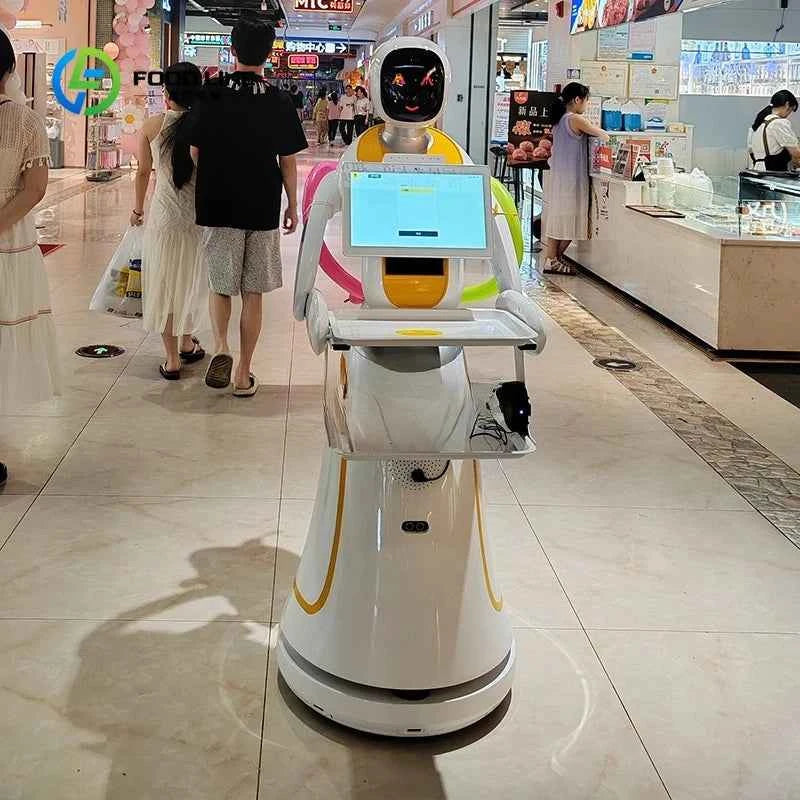 Customized Autonomous Obstacle Avoidance Restaurant Delivery Robots / Serving Robot / Waiter Robot for Restaurants