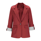 Women's Casual Blazers Open Front Long Sleeve Work Office Suit Jackets Blazer Business Casual Outfits, Summer Jacket, Light Jacket, Cardigan For Women, Chaquetas Para Mujer, Jackets For Women