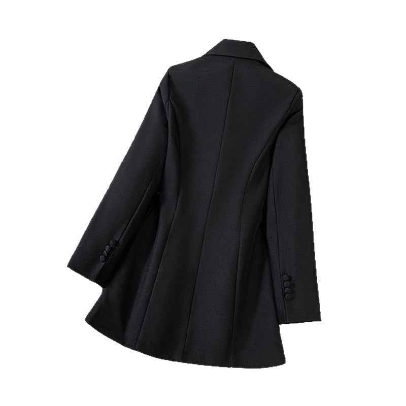 Korean Style Black Blazer For Women