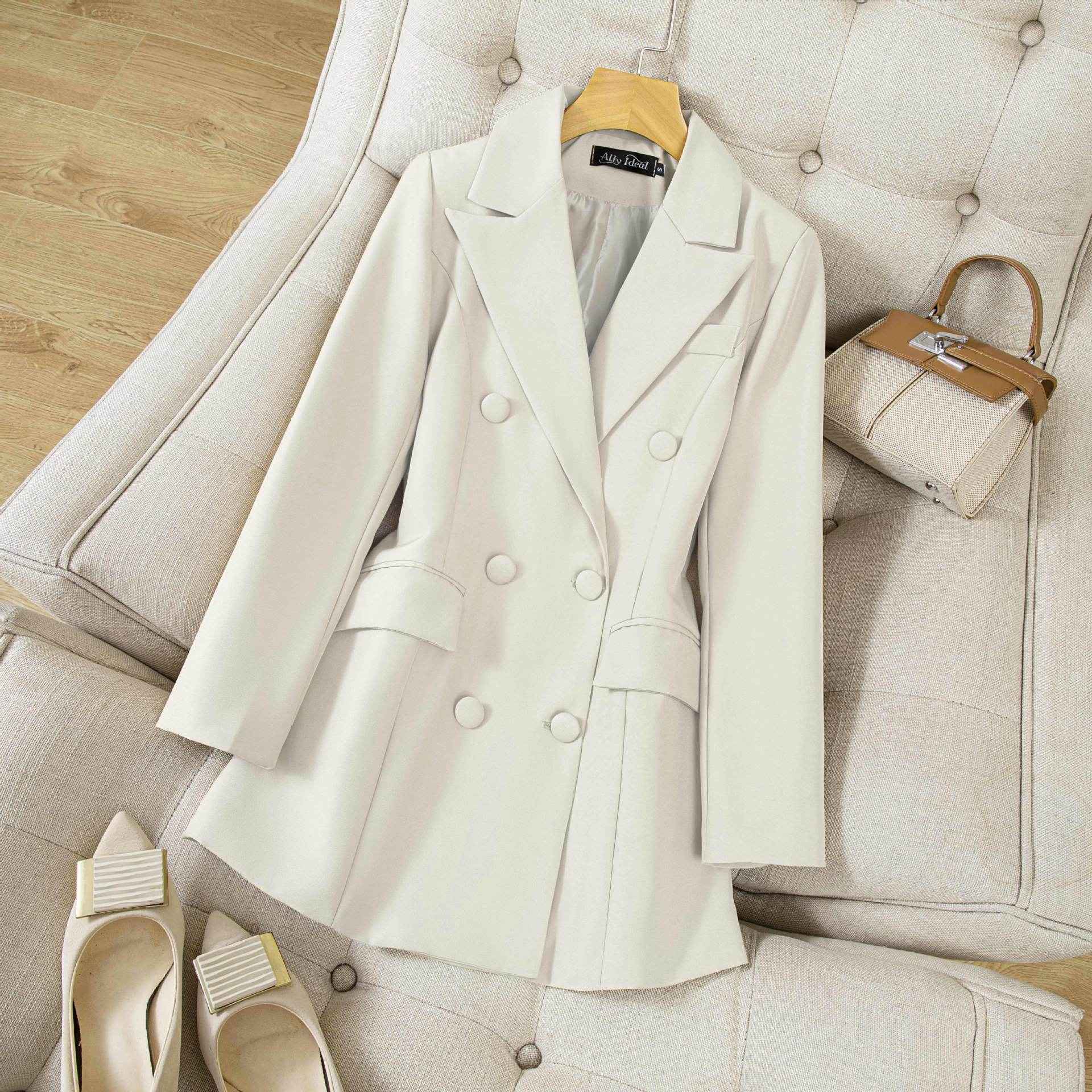 Korean Style Black Blazer For Women