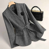Sophisticated Wool Blazer For Women
