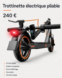 [Scale AI] benefits_list — Trottinette électrique pliable noire et orange