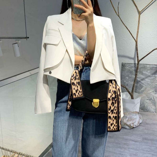 Elegant Versatile Short Blazer For Women