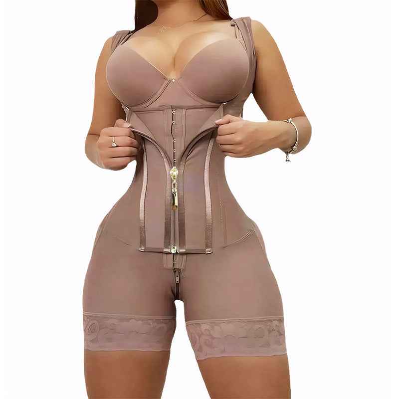 Mesh Body Shaping Jumpsuit For Women